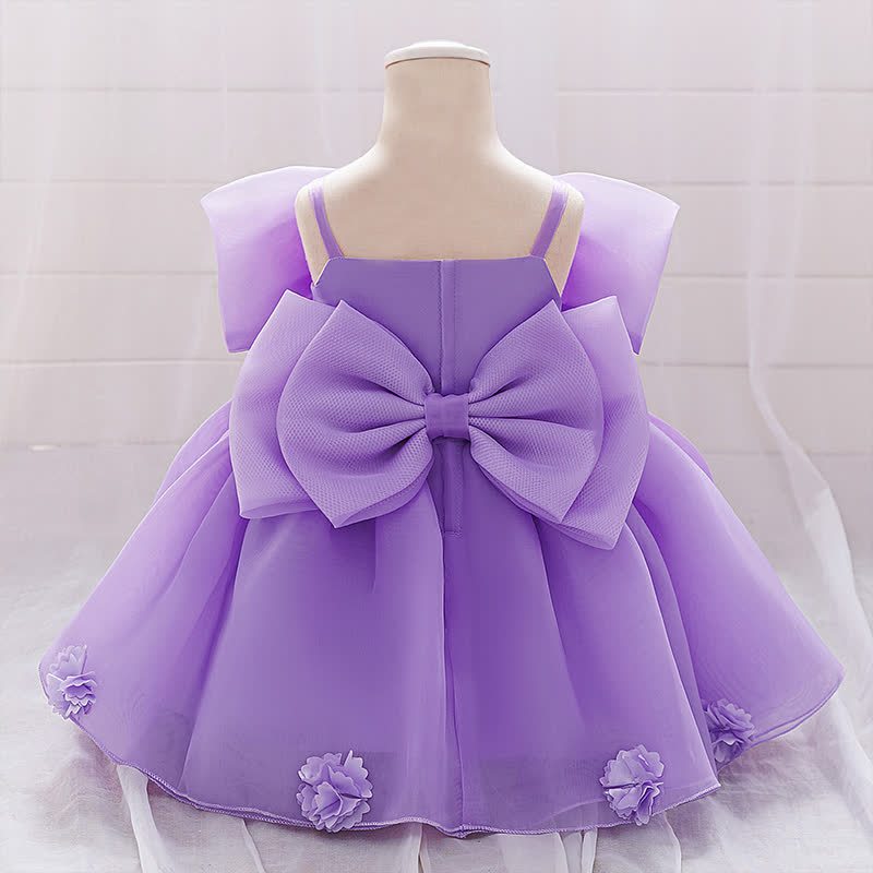Organza Bow Rosette Maxi Dresses - image 39