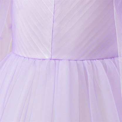 Mesh Rosette Sleeveless Midi Dresses - image 44