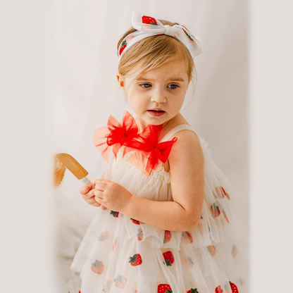  Mesh Bow Embroidery Sleeveless MIdi Dresses - image 6