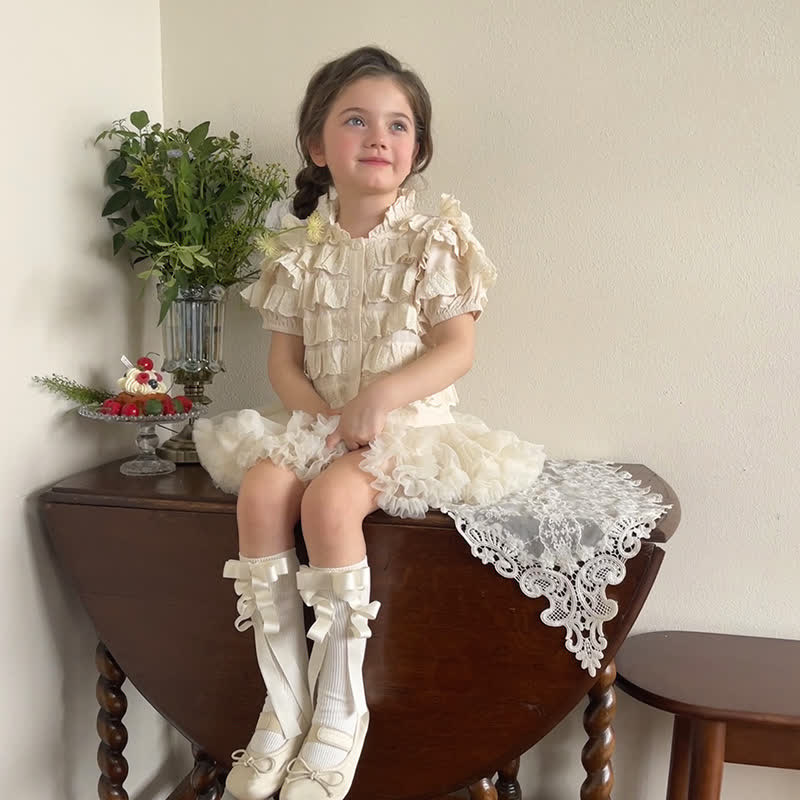 Polka Dots With Bow Socks - image 4