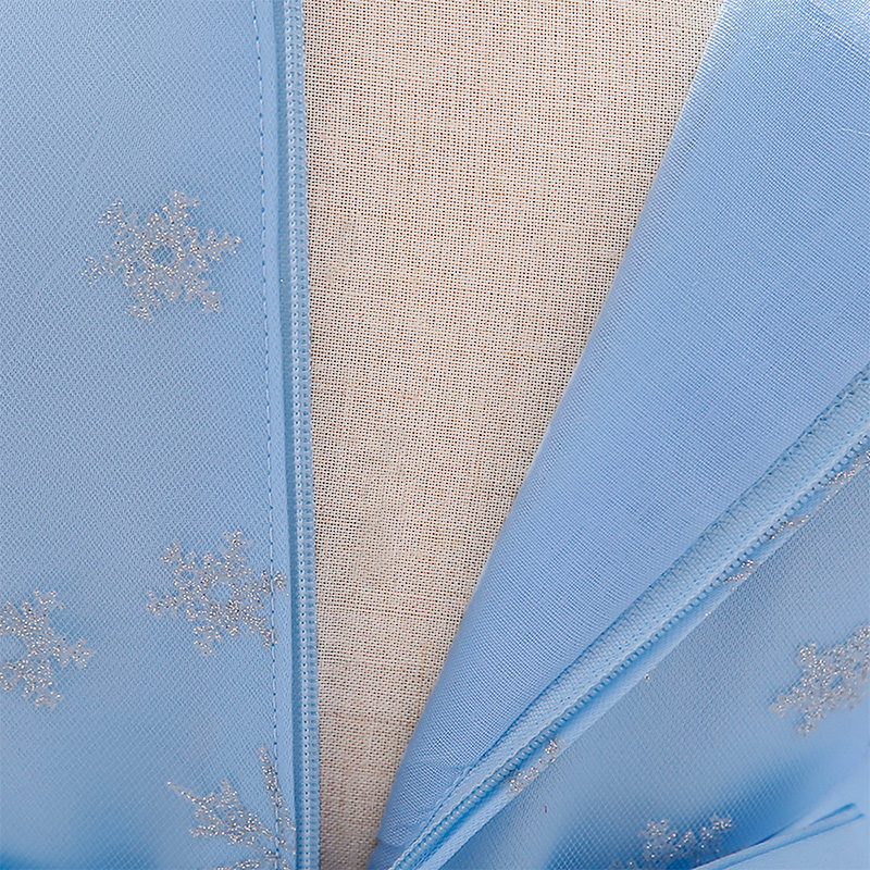 Mesh Christmas Folds Rosette Short Sleeve Mid-long Dresses - image 30