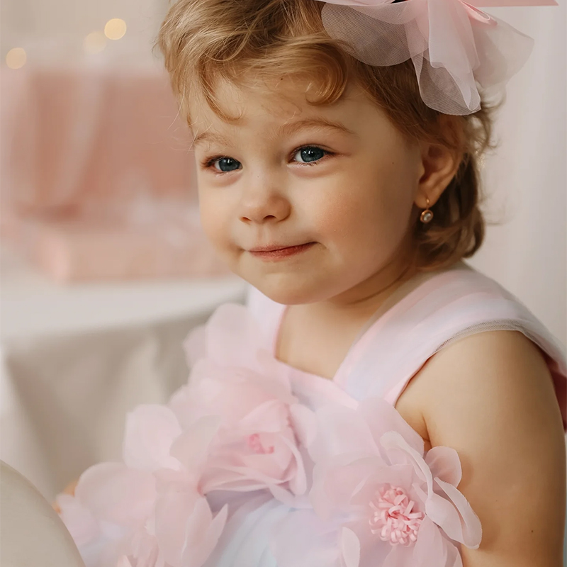 Mesh Rosette Sleeveless Midi Dresses - image 13