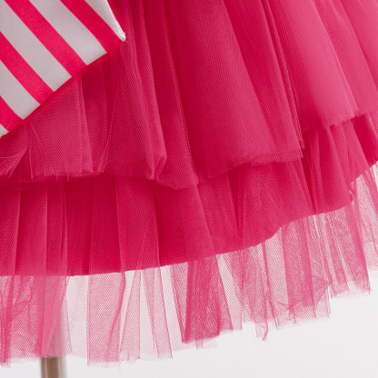 [Archive Sale] Mesh Folds Sequins Sleeveless Mid-long Dresses - image 8