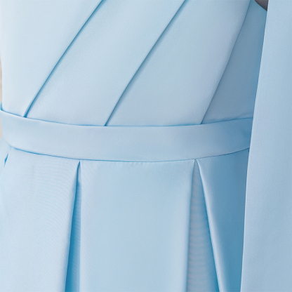 Satin Bow Sleeveless Maxi Dresses - image 7