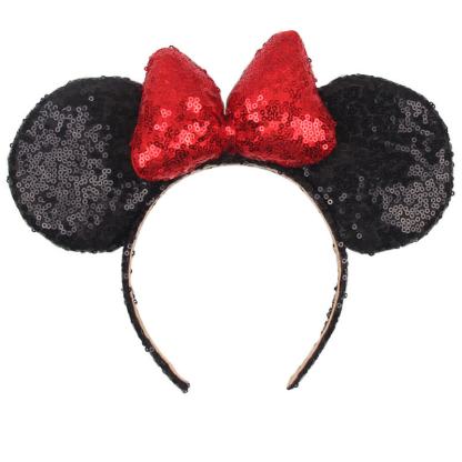 Solid With Bow Hair Accessories -  Black + Red - One size - image 12