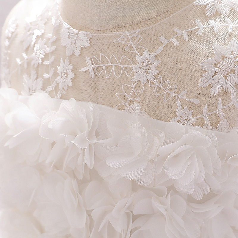 Mesh Rosette Sleeveless Midi Dresses - image 15