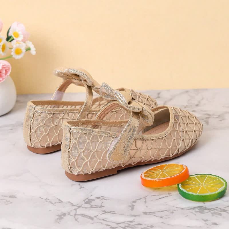 Solid Bow Round Toe Flats - image 5