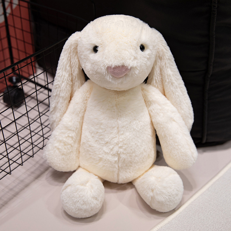 Rabbit Lop Ears Bunny Doll Toys - Beige - 45cm - image 4