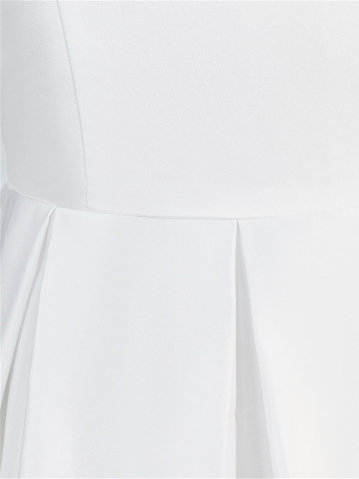 Satin Bow Sleeveless Maxi Dresses - image 18