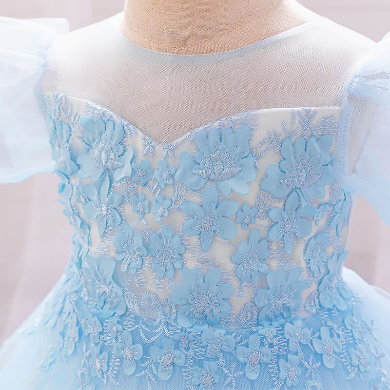 Mesh Ruched Short sleeve Midi Dresses - image 4