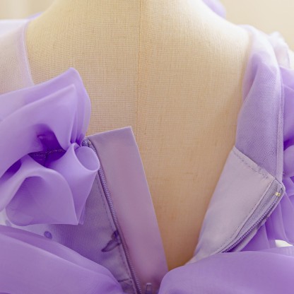 Mesh Bow Sleeveless Midi Dresses - image 31