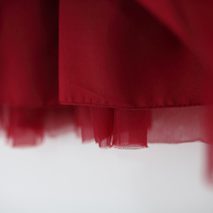 Mesh Bow Sleeveless Regular Dresses - image 13