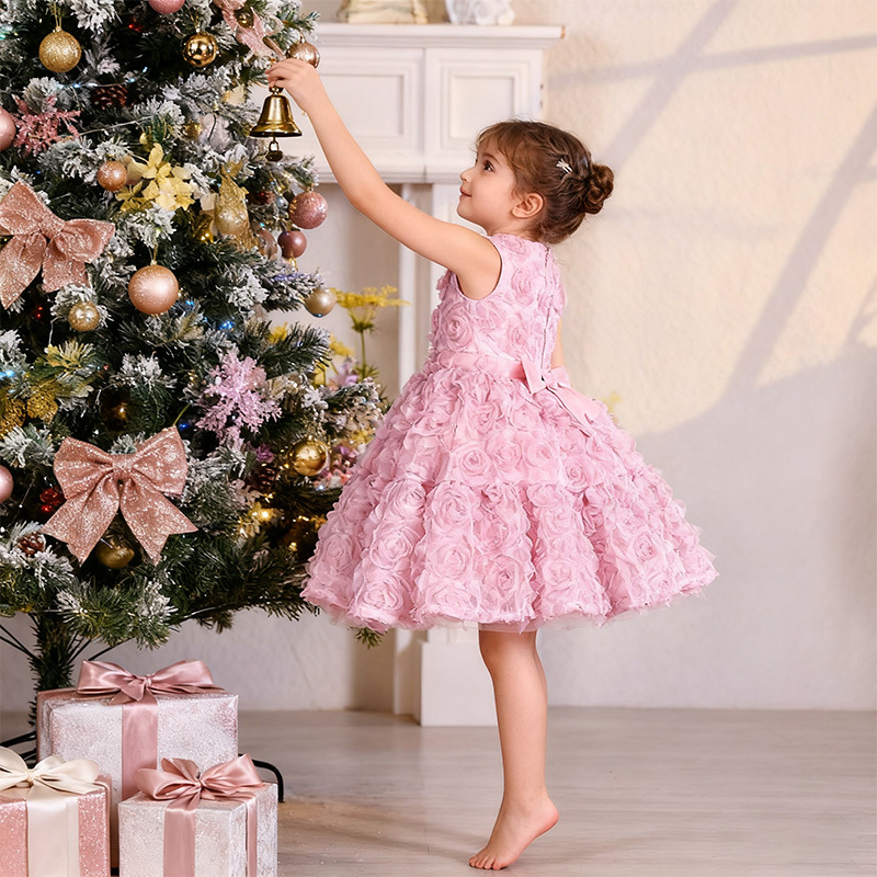 Chiffon Bow Sleeveless Mid-long Dresses - image 10