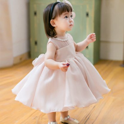 Organza Bow Sleeveless Midi Dresses - image 3