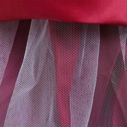 Satin Lace Bow Sleeveless Mid-long Dresses - image 24