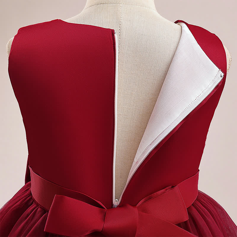 Mesh Bow Sequins Sleeveless Maxi Dresses - image 20