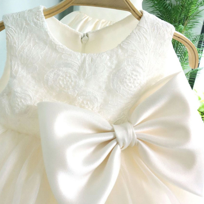 Organza Rosette Bow Sleeveless Midi Dresses - image 6