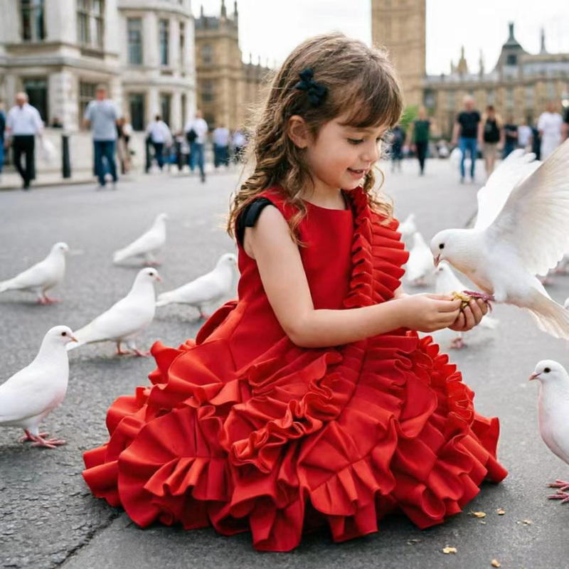 SCUBA KNIT Folds Sleeveless Short Dresses - image 7