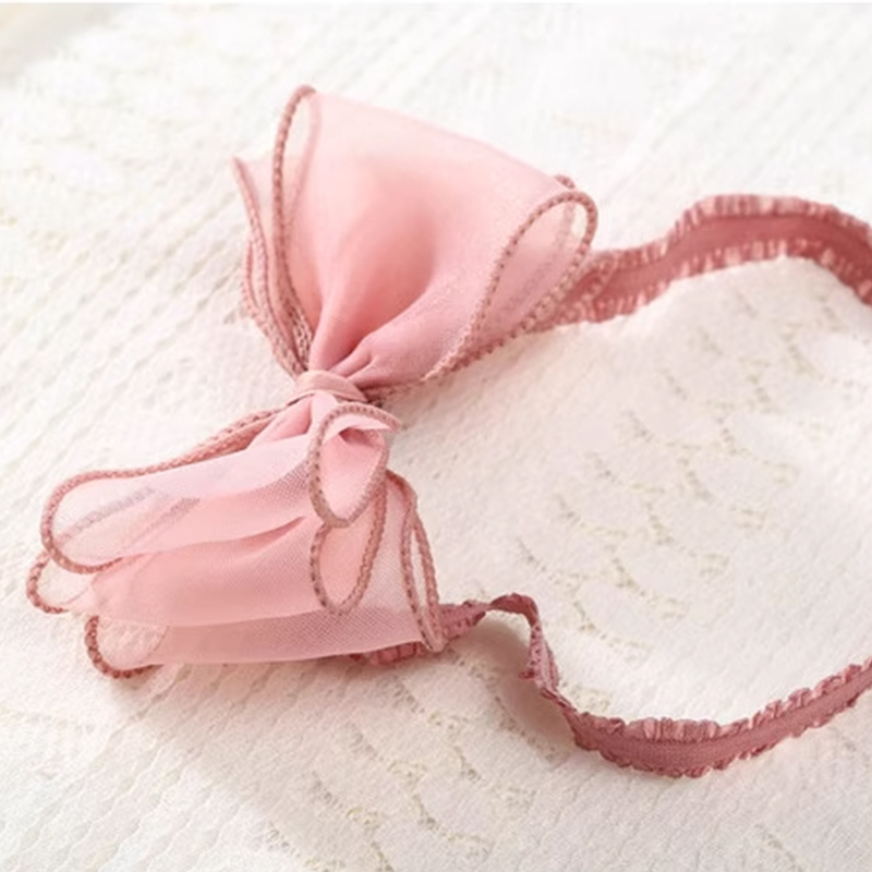 Solid With Bow Hairband - image 3