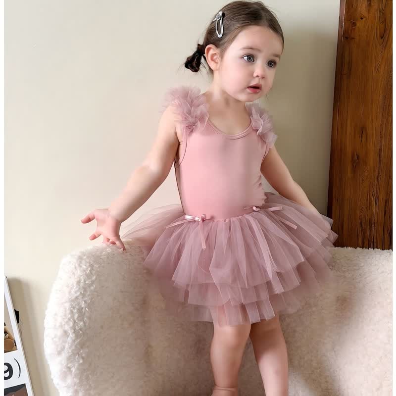 Mesh Tiered Sleeveless Midi Dresses - image 8