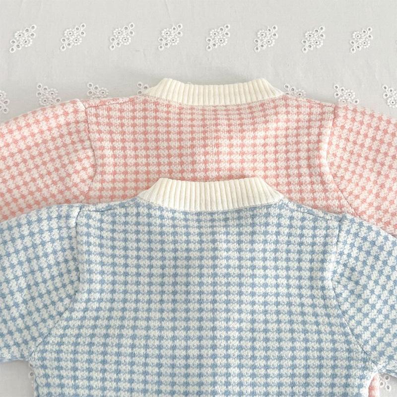 Yarn/wool Yarn Bow Long Sleeve Regular Two-piece Set - image 14