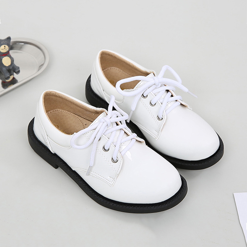 Solid Hook And Loop Round Toe Dress Shoes - image 5