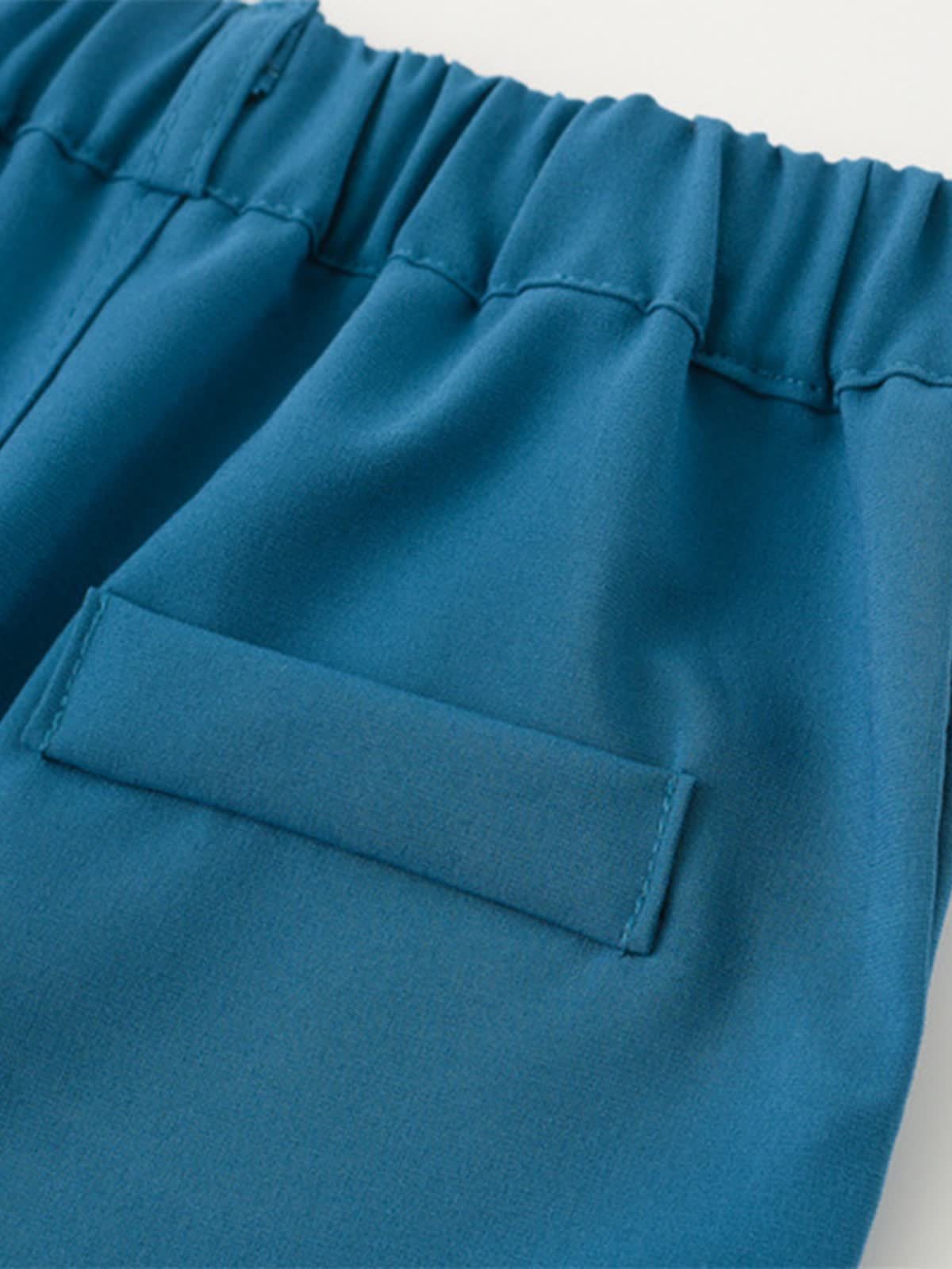100% Cotton Bow Regular Sleeve Formal Suit - image 58