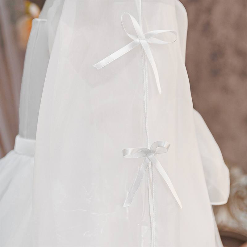 Chiffon Split Joint Long sleeve Midi Dresses - image 7