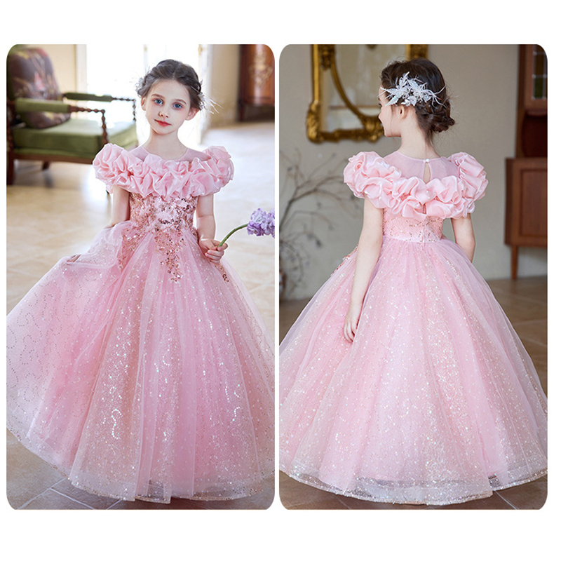 Mesh Fluffy Sleeveless Maxi Dresses - image 15