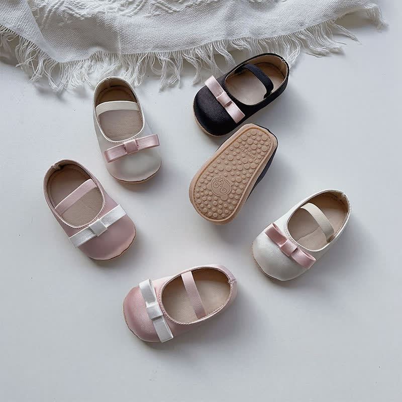 Color-block Bow Ballet Round Toe Mary Janes - image 6