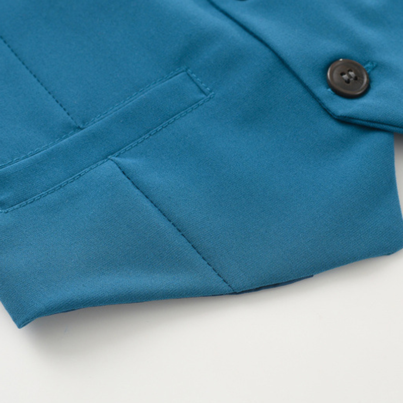 100% Cotton Bow Regular Sleeve Formal Suit - image 54