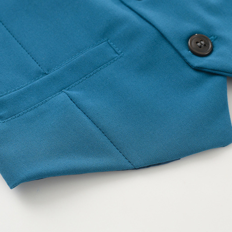 100% Cotton Bow Regular Sleeve Formal Suit - image 54