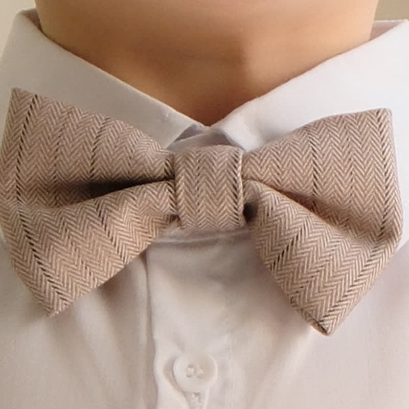 Cotton-blend Button Pocket Stitching Long Sleeve Regular Six-piece Formal Suit - image 4