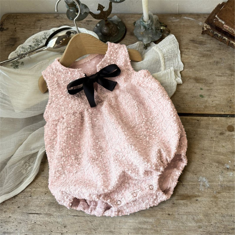 [Archive Sale] Tweed Bow Sleeveless Regular Bodysuit - image 13
