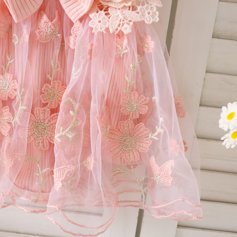 100% Cotton Split Joint Rosette Cap Sleeve Midi Bodysuit - image 17