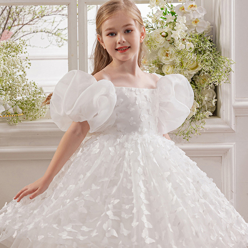 Mesh Butterfly Short Sleeve Midi Dresses - image 5