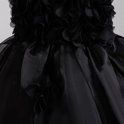 [Archive Sale] Organza Applique Sleeveless Midi Dresses - image 6