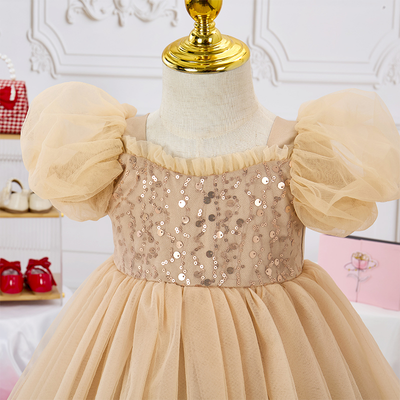 Mesh Split Joint Short Sleeve Midi Dresses - image 3