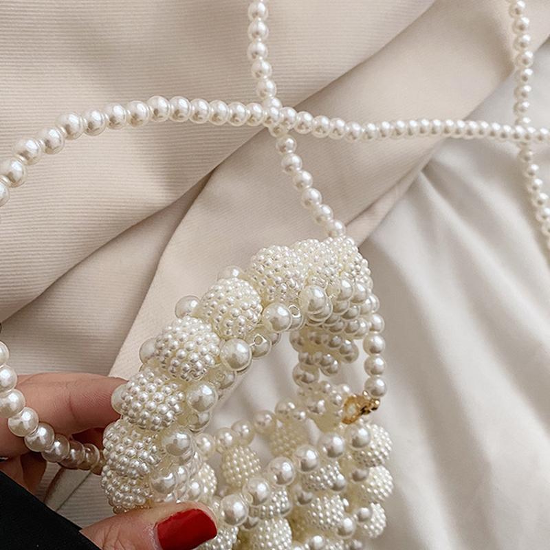 Solid With Pearls Bags - image 22