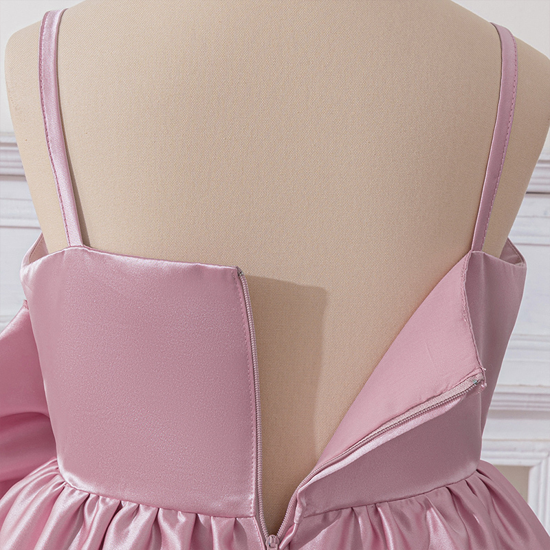 Satin Bow Sleeveless Midi Dresses - image 10