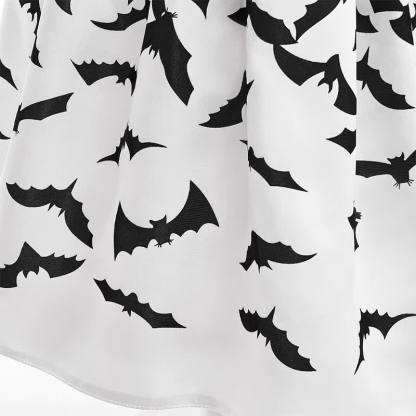 Chemical Fiber Blend Printing Sleeveless Mid-long Dresses - image 13