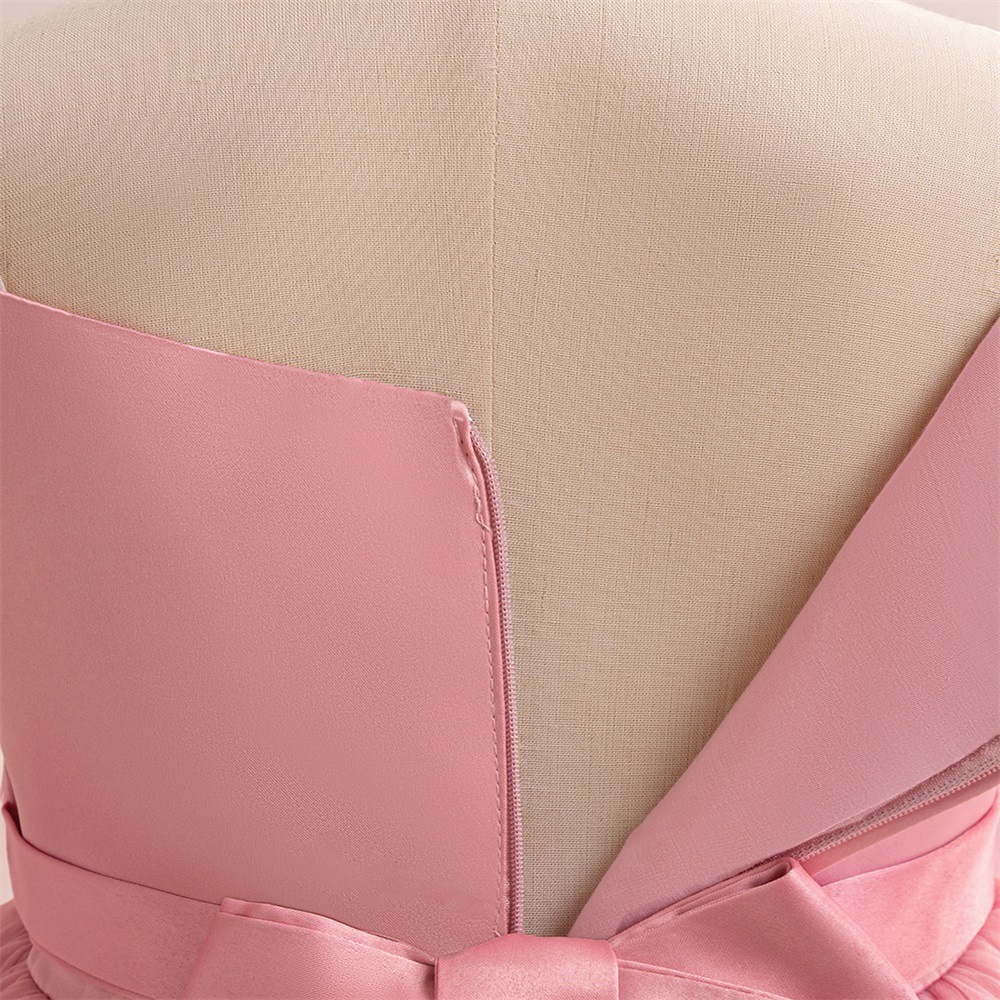 Mesh Rosette Sleeveless Midi Dresses - image 54