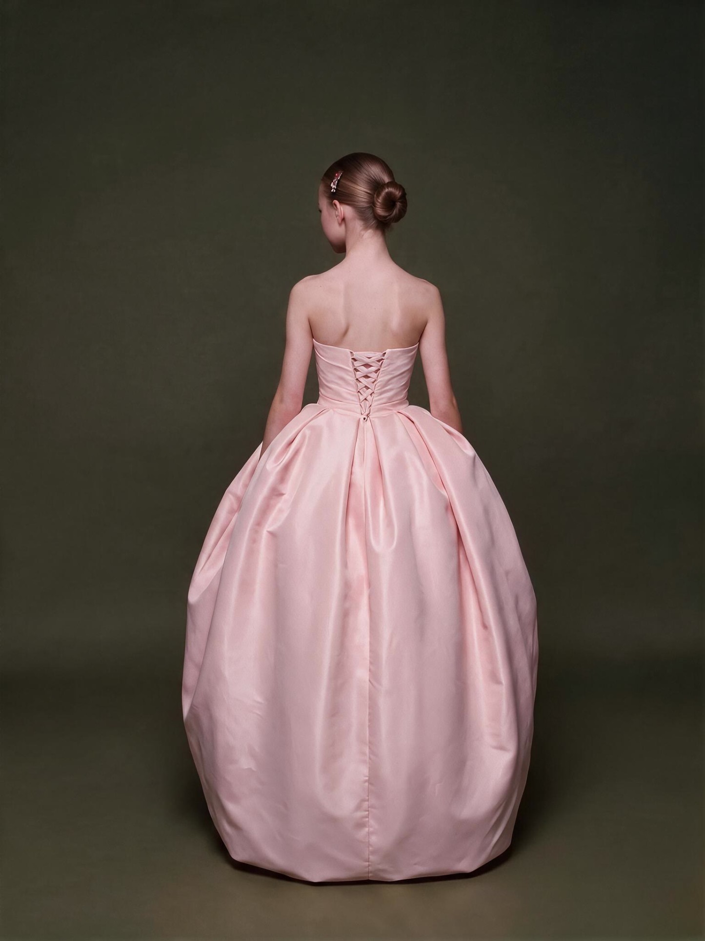 Satin Bow Sleeveless Maxi Dresses - image 6
