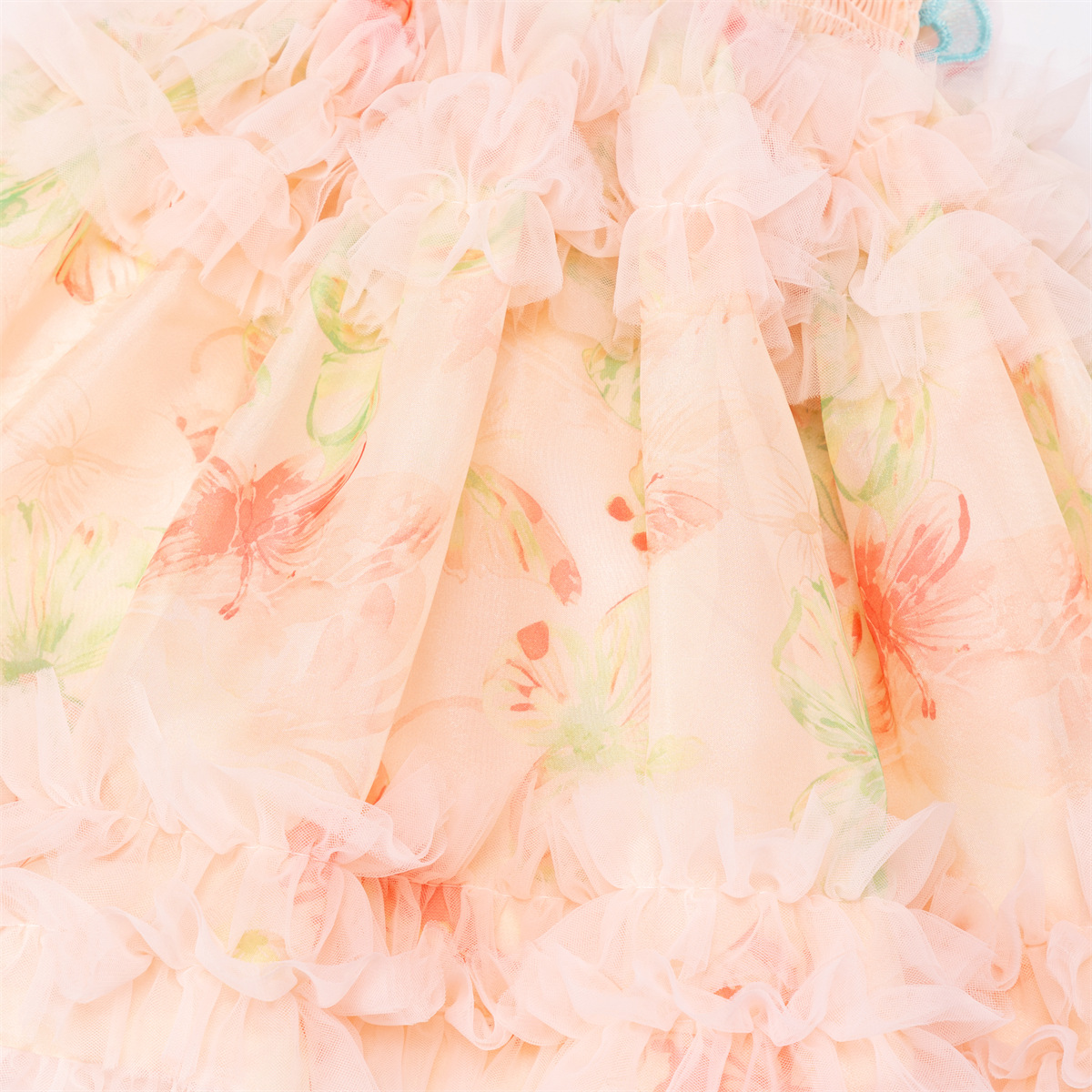 Chemical Fiber Blend Butterfly Sleeveless Midi Dresses - image 9