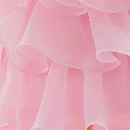 [Archive Sale] Mesh Bow Short Sleeve Maxi Dresses - image 9