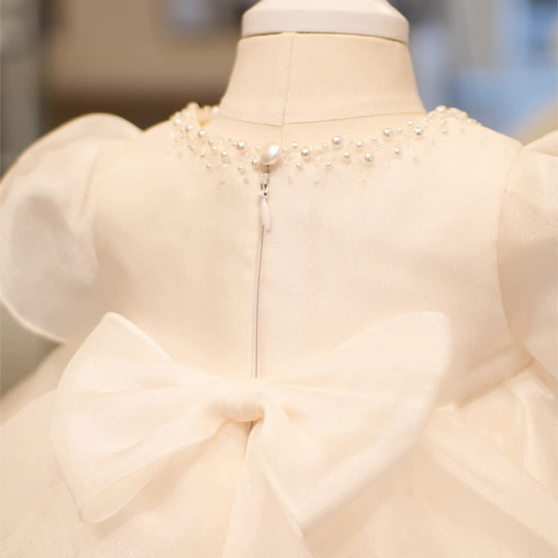 Voile Folds Short Sleeve Midi Dresses - image 3