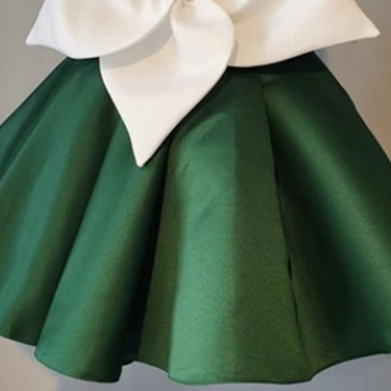 Satin Rosette Sleeveless Midi Dresses - image 16