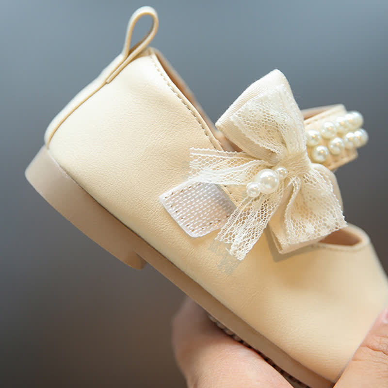 Solid Pearl Ballet Round Toe Flats - image 7