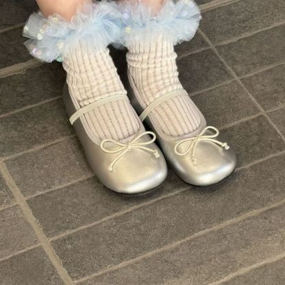 Polka Dots Stitching Lace Socks - image 5