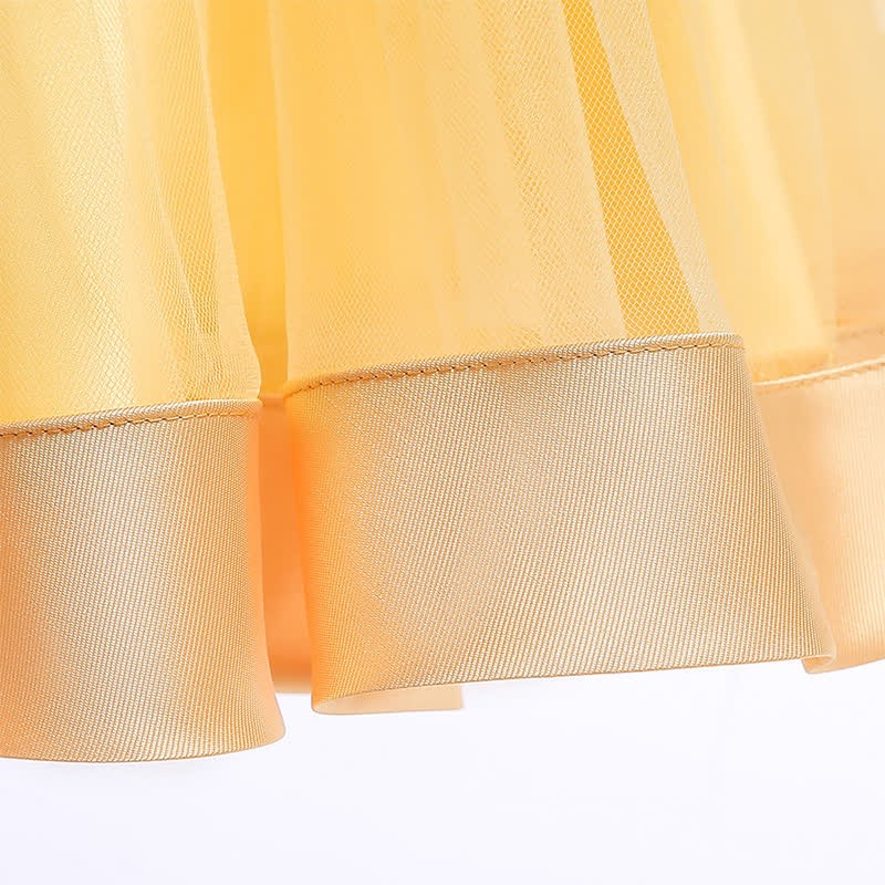 Mesh Bow Pearl Floral-embroidered Sleeveless Maxi Dresses - image 32